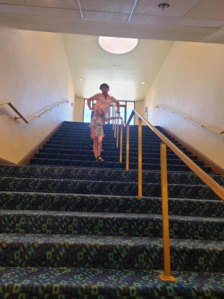 Inside the Disneyland hotel!