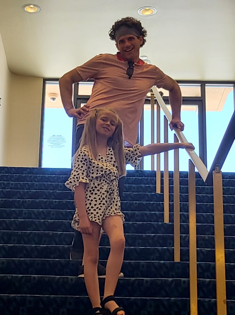 Excited to finally be at Dinseyland!